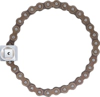 Reťazový kľúč na olejové filtre BGS 1033 – priemer Ø 65 – 115 mm 3