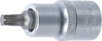 BGS 4372 Hlavica s bitom 1/2" (12,5 mm) T-Star T40 Torx, dĺžka 53 mm, bez otvoru, 1 ks 1