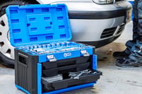 BGS 74000 Set Profesional de Chei Tubulare, 300 Piese - Dimensiuni de Antrenare 1/4", 3/8", 1/2", Dimensiuni Metrice și în Țoli, Finisaj Cromat, Mânere de Cauciuc 2