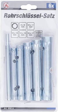 Súprava nástrčných kľúčov BGS 85814, 8x9-16x17 mm – 6 ks 2