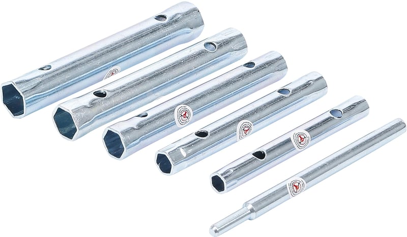 Súprava nástrčných kľúčov BGS 85814, 8x9-16x17 mm – 6 ks