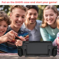 BHGift Nintendo Switch 2 ultravékony tok ergonomikus fogantyúval, dokkolható TPU hüvely 7