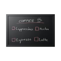 Tabuľa na kriedu Bi-Office Back2Chalk Essentials, s čiernym MDF rámom - 60x40 cm 1