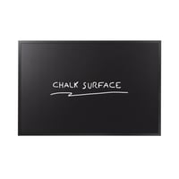 Tabuľa na kriedu Bi-Office Basic, 80 x 60 cm, nemagnetický povrch, čierny MDF rám 1