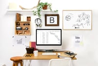 Magnetická tabuľa Bi-Office Budget s dreveným rámom - 60x45 cm 7