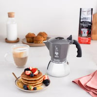 Indukčný kávovar Bialetti Brikka, 4 šálky (170 ml), espresso v kvalite ako z baru, na všetky typy varičov, strieborný 6