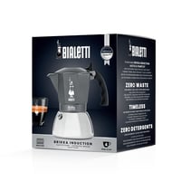 Indukčný kávovar Bialetti Brikka, 4 šálky (170 ml), espresso v kvalite ako z baru, na všetky typy varičov, strieborný 2