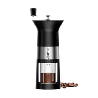 Bialetti ručni mlin za kavu od nehrđajućeg čelika, mat crni 2