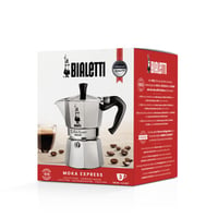 Bialetti Moka Express kafetijera za 3 šalice - 130 ml, aluminij, srebrna, tradicionalno talijansko kuhalo za espresso za štednjak 6