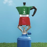 Bialetti Moka Express 5322 Alumínium Kávéfőző Zöld/Piros - 3 cups 2
