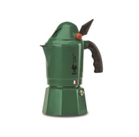 Cafetieră Bialetti Moka Express Alpina 3 cești (130 ml) Aluminiu Verde pentru plită cu inducție 5