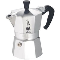 Bialetti Moka Express aparat za kavu (kafetijera) za 1 šalicu (60 ml) – Klasični talijanski espresso, aluminij, srebrni 4