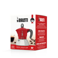 Kávovar Bialetti Moka Induction 2 šálky 100 ml červený 6