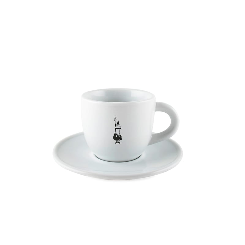 Bialetti šalica za mokka kavu prozirna, pakiranje od 1 komada, šalica za espresso kavu
