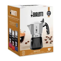 Bialetti New Brikka 2023 Moka kávovar pre 2 osoby, hliníkový kávovar na espresso s krémovou penou na sporák 2