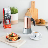 Cafetieră Bialetti New Venus Bronze, 4 cești (170 ml), inducție, oțel inoxidabil, mâner anti-arsuri 5