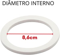 Bialetti Ricambi tömítés és szelep szett 10 csészés kávéfőzőhöz 3