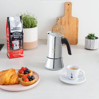 Bialetti Venus Indukciós Moka Kanna Rozsdamentes Acél 4 Csészés - 4 cups, New Venus 5