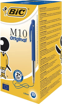 BIC Clic M10 Golyóstoll 0,4mm 50db Kék Csomag - blue 1