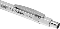 Mechanická ceruzka BIC Criterium Luxe – s 2 mm tuhou HB, chrómované telo, 1 ks 3