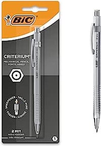 Mechanická ceruzka BIC Criterium Luxe – s 2 mm tuhou HB, chrómované telo, 1 ks 1