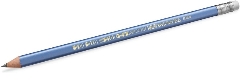 BIC Evolution Triangle HB háromszögletű ceruza radírral 12 db - 12 pieces (pack of 1)