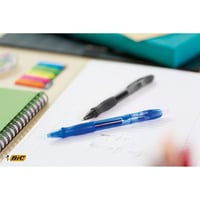 Pixuri cu gel retractabile BIC Gel-ocity, vârf mediu 0,7 mm, albastru, 12 bucăți 3