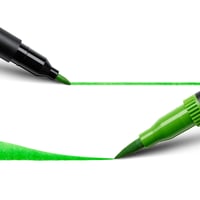 Set carioci cu două capete BIC Intensity Dual Tip, 12 culori diferite, vârf pensulă și vârf fin, 12 bucăți 2