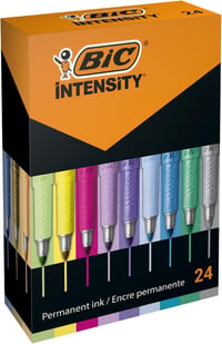 BIC Intensity metál és pasztell marker készlet - 24 db 2