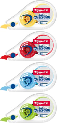 BIC Tipp-Ex Fashion Mini Pocket egérforma hibajavító szalag 5mm x 5m 10db - 10 Stück, Single 4