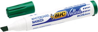 Set 12 markere pentru tablă albă BIC Velleda 1751, vârf tesit, verde 4