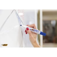 BIC Velleda Ecolutions 1701 popisovač na bielu tabuľu, modrý, 12 kusov v balení, na použitie v kancelárii a v škole 5