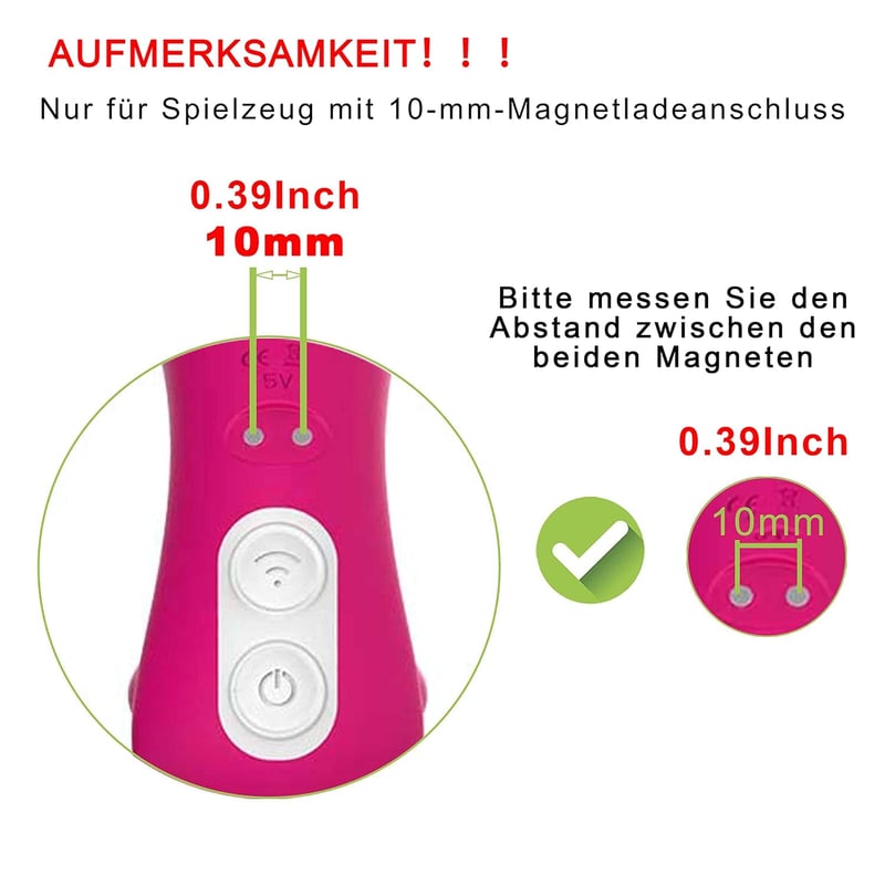Bicmice 10mm Mágneses USB DC Töltőkábel - 80cm Fehér Réz Csatlakozó - Univerzális Cserekábel Számítógépekhez