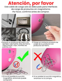 Bicmice Mágneses USB DC Töltőkábel 7mm - Fehér Réz Csatlakozó, Tartós Kivitel, Cserélhető Töltővezeték Számítógéphez 2