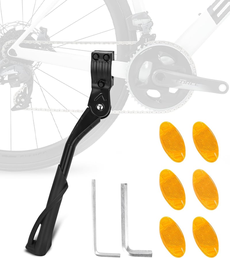 Bicycle Stand 24-29 Inch Height Adjustable Centre Stand for E-Bike, Montain Bike, Trekking Bike, City Bike