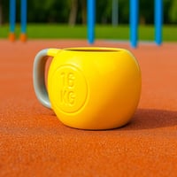 Bidut Kettlebell Fitness Bögre 500ml - Edzés Ajándék Kerámia Kávésbögre 8