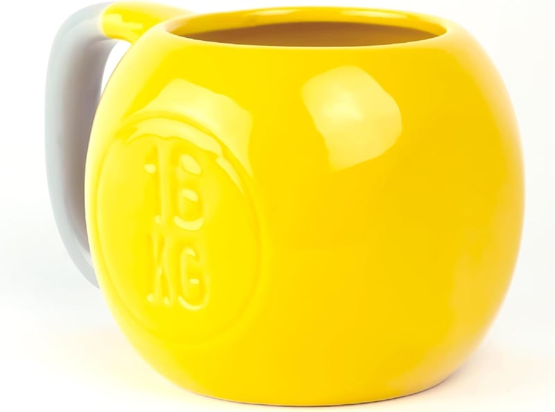 Bidut Kettlebell Fitness Bögre 500ml - Edzés Ajándék Kerámia Kávésbögre