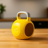 Bidut Kettlebell Fitness Bögre 500ml - Edzés Ajándék Kerámia Kávésbögre 5