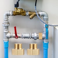 BieMian 1/2" - 3/8" Sárgaréz Csökkentő Adapter 4db Csőcsatlakozó 5