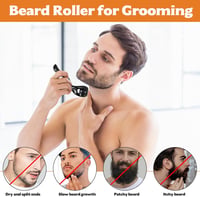 BieMian Beard Roller 0,5 mm Szakállnövekedéshez Microneedling Dermaroller 4