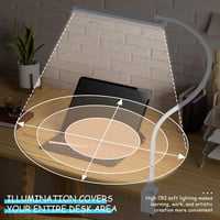 BIENSER LED Asztali Lámpa Csiptetős Gooseneck, 5 Szín 10 Fokozat Dimmelhető 5