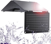 BigBlue 30W napelemes töltő állvánnyal, IP65 vízálló, USB-C és USB-A portokkal 1
