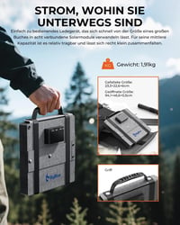 BigBlue 60W összecsukható napelemes töltő QC3.0 PD45W vízálló kempingezéshez 5