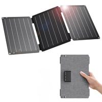 Prenosná solárna nabíjačka BigBlue SolarPowa 30W ETFE – vodoodolnosť IP68, USB-C PD 24W, USB-A, DC – kompatibilná s iPhone, Samsung, iPad 1