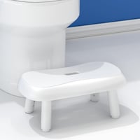 BIGCOW Állítható Toalett Lépcsőfok 17-23 cm Mangánacél Lábakkal Csúszásmentes 2