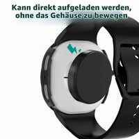Bigqin 5 ks Ochranné sklo na Samsung Galaxy Watch 9/8 40 mm, tvrdené sklo, celoplošné pokrytie, ochranný kryt odolný voči poškriabaniu 4