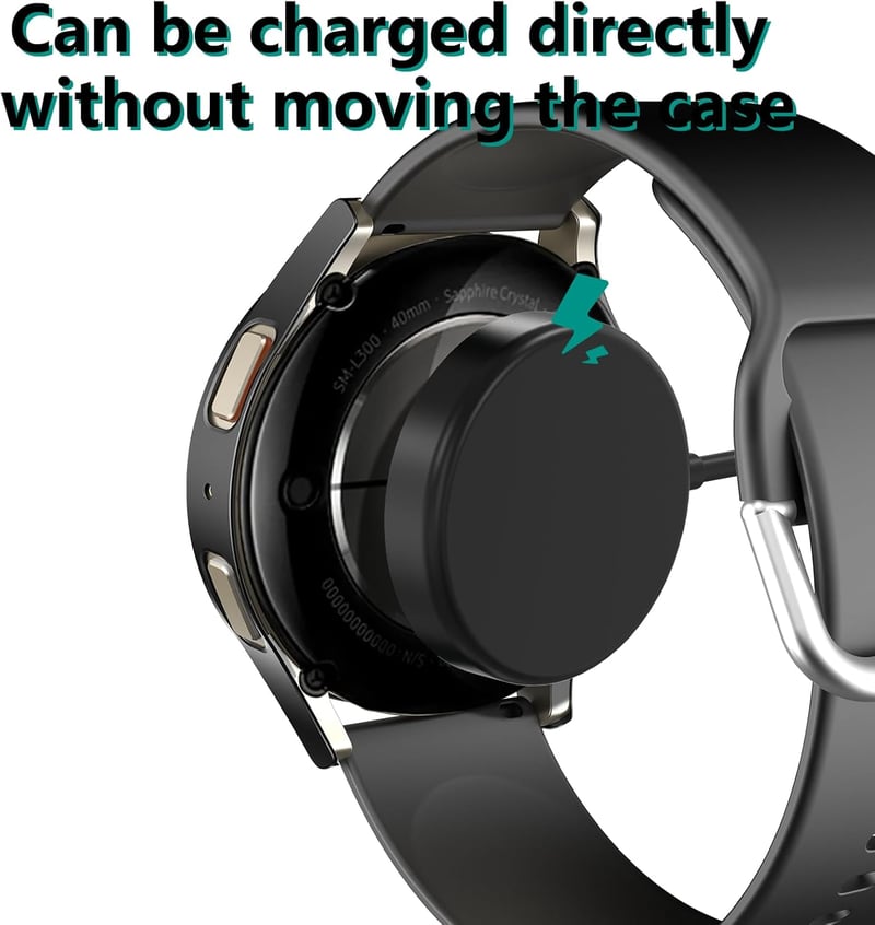 Bigqin Samsung Galaxy Watch 7 44mm védőtok 5db szett, keménytok üvegvédővel - 44 mm