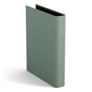 BIGSO BOX OF SWEDEN RINGO A4 registrator - registrator s 2 prstena za dokumente, s prozirnom košuljicom i razdjelnicima - menta zelena