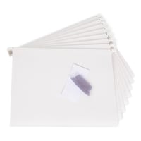 Set de dosare suspendabile BIGSO Johan 9441 – 8 dosare suspendabile din carton format A4, culoare albă, pentru diplome și documente 1