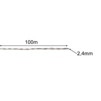 Struna do krovinorezu BIGSTREN 21073, 2,4 mm, 100 m 2